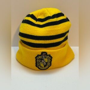 Yellow and Black Hufflepuff Stocking Hat